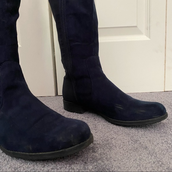 High Knee Boots (Suede Front) - Picture 2 of 6